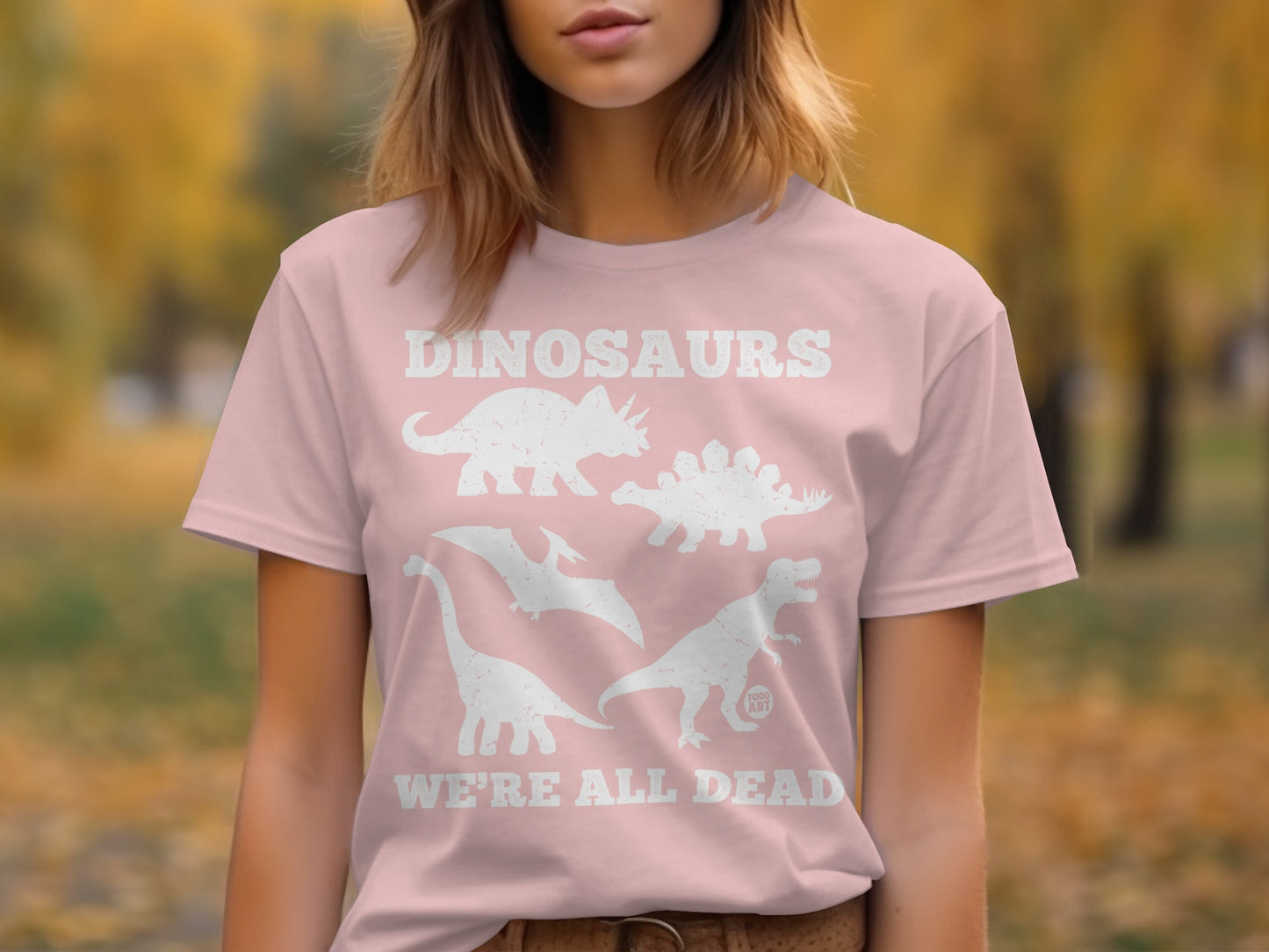Dinosaurs We're All Dead Graphic Shirt product