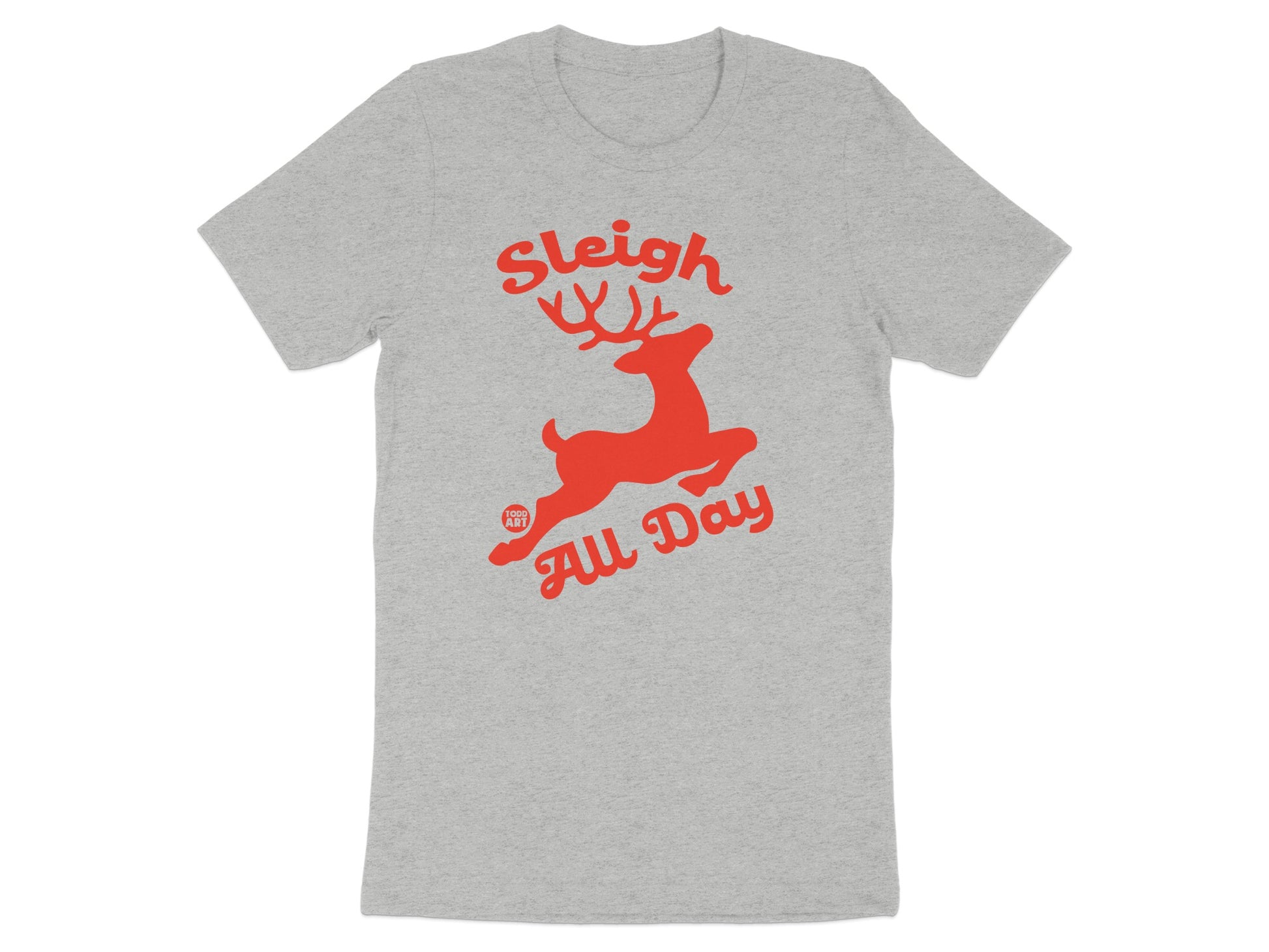 Sleigh All Day Reindeer Graphic T-Shirt product