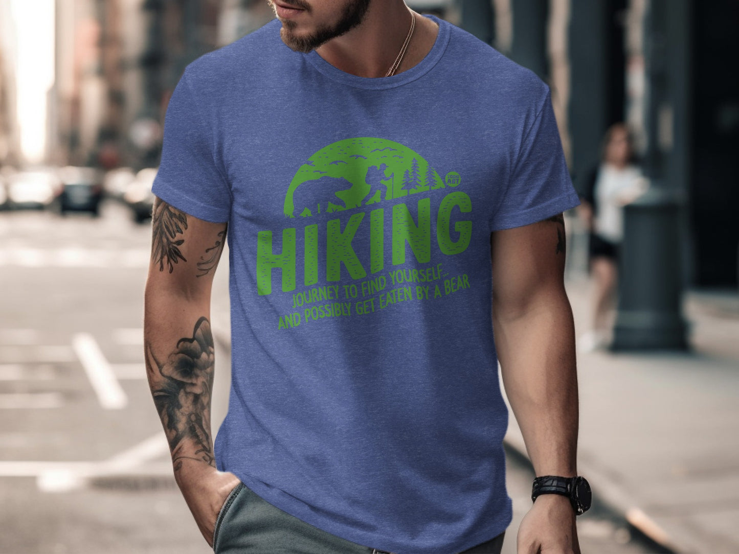 Hiking Journey to Find Yourself Funny Graphic T-Shirt