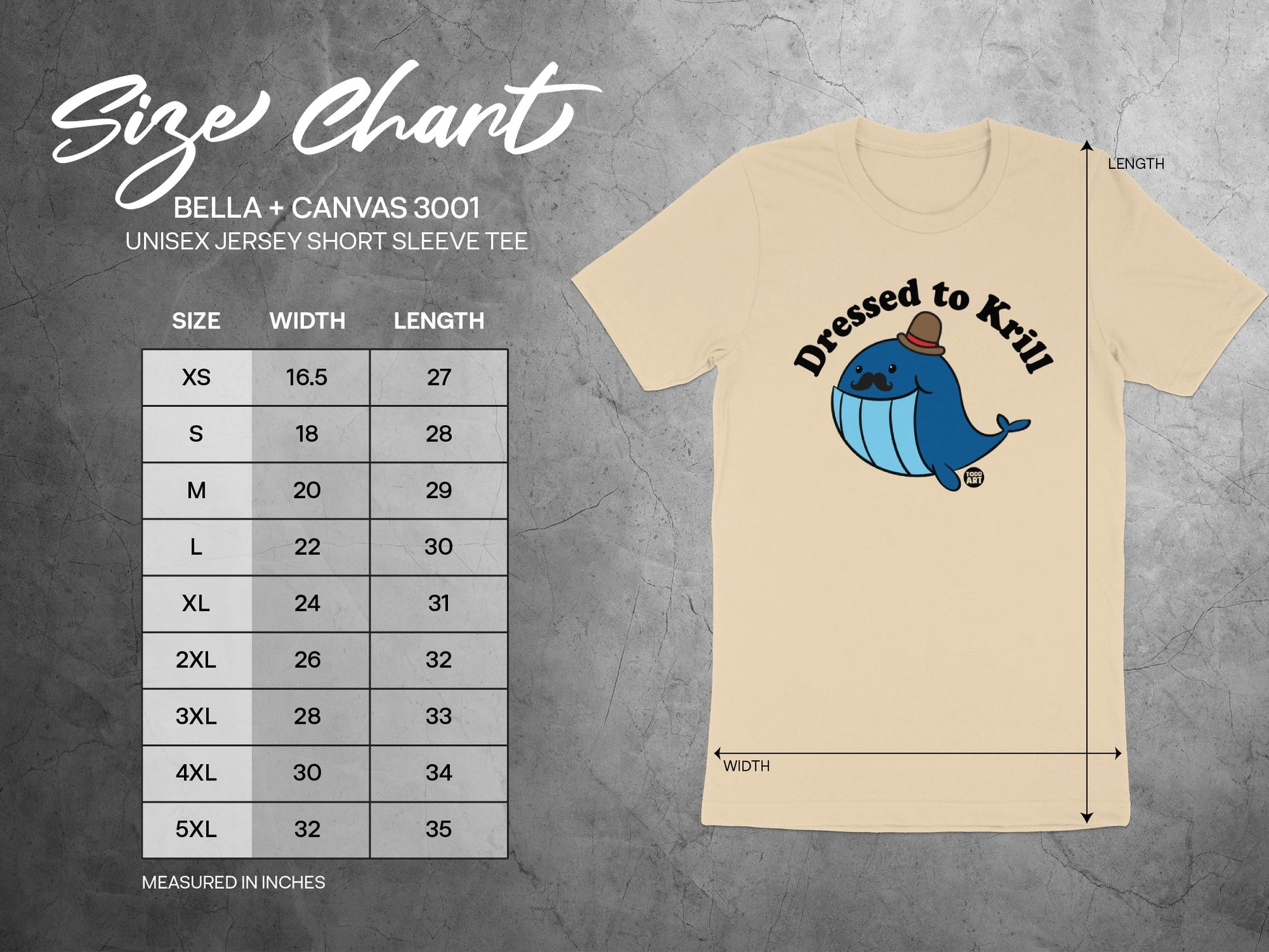 Dressed to Krill Unisex Jersey Short Sleeve Tee