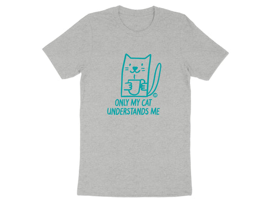 Only My Cat Understands Me Funny Graphic T-Shirt product