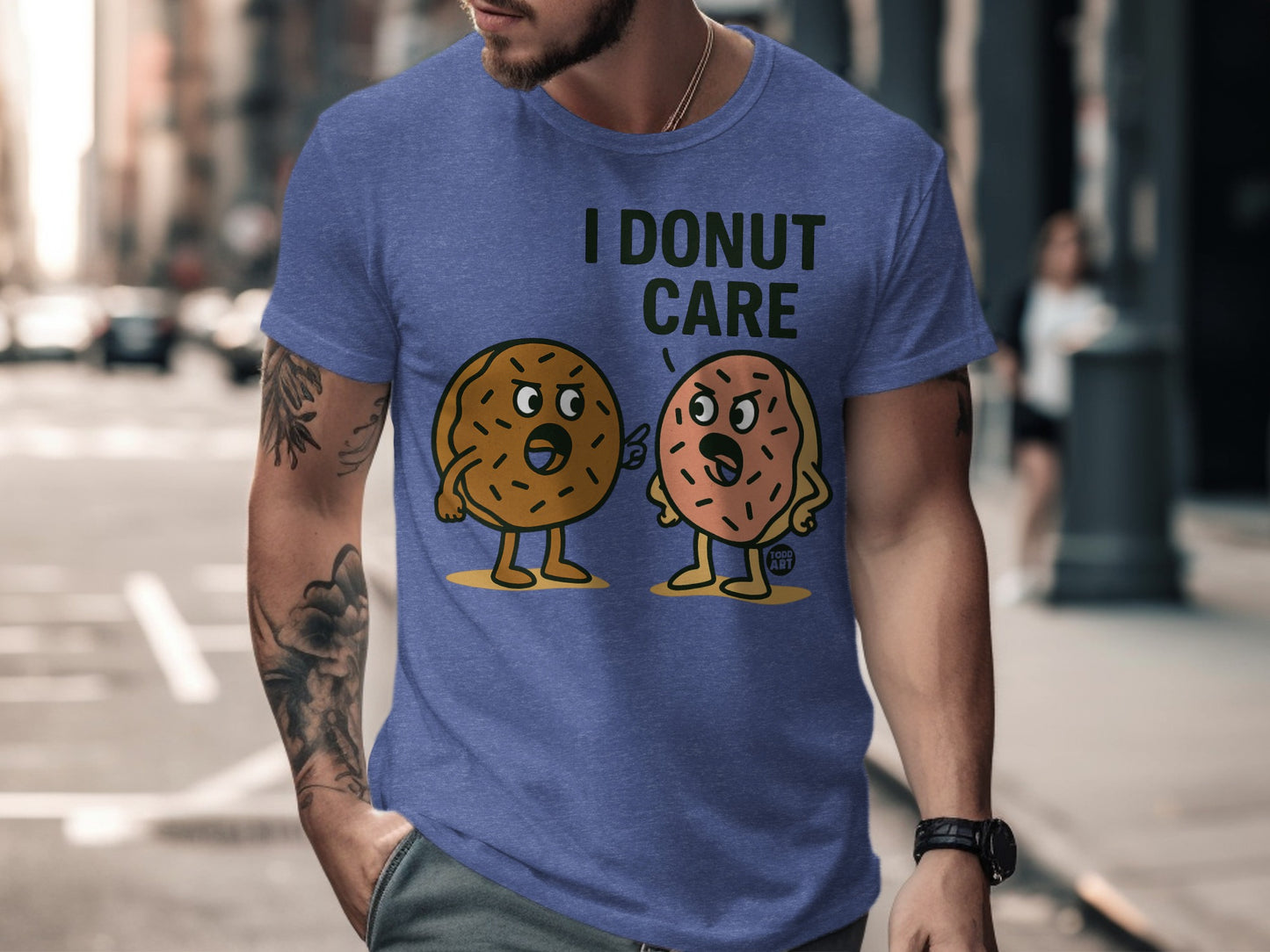 I Donut Care Funny Tee Graphic T-shirt product