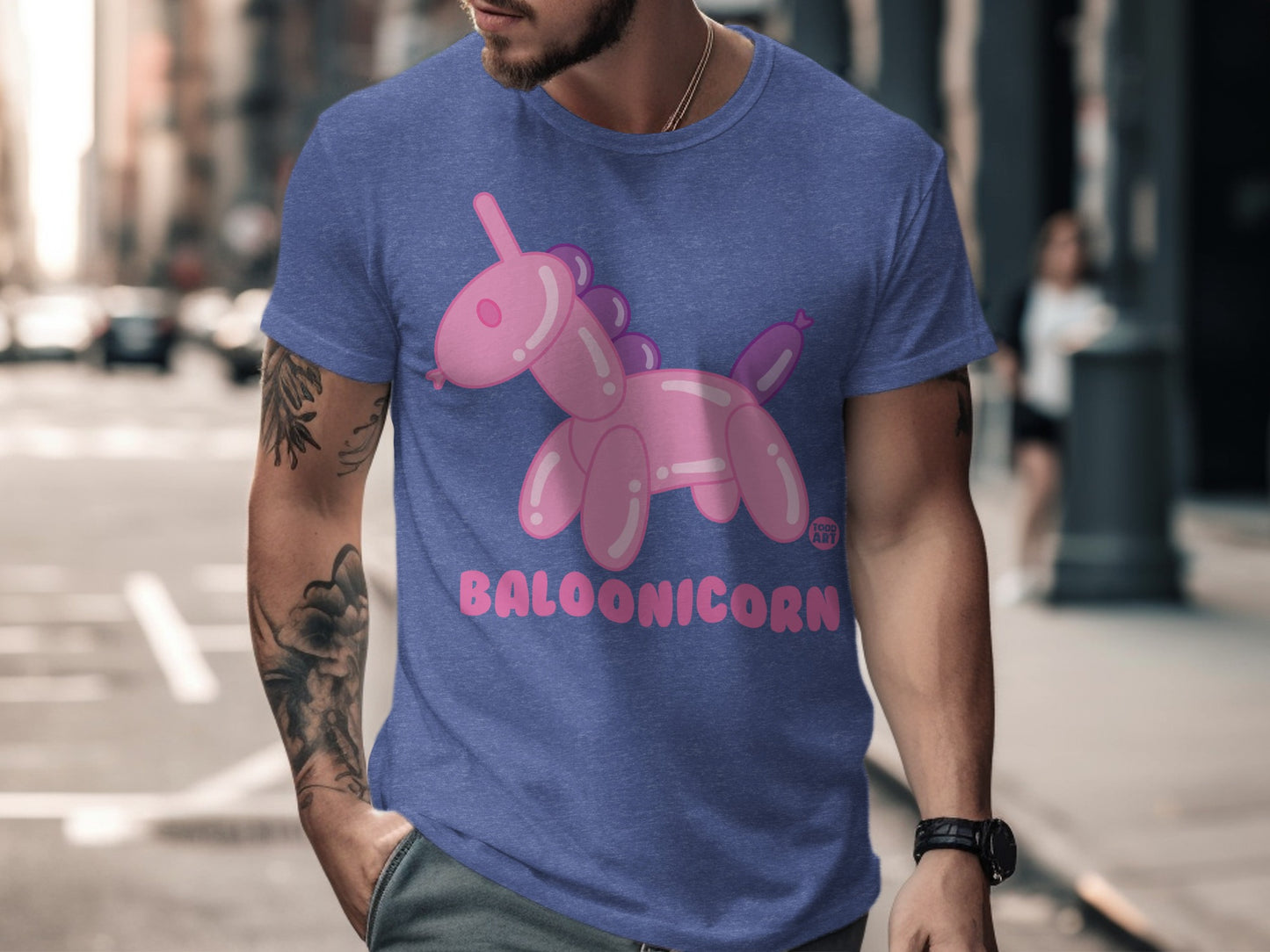 Baloonicorn Printed T Shirt for Fun Unique Look