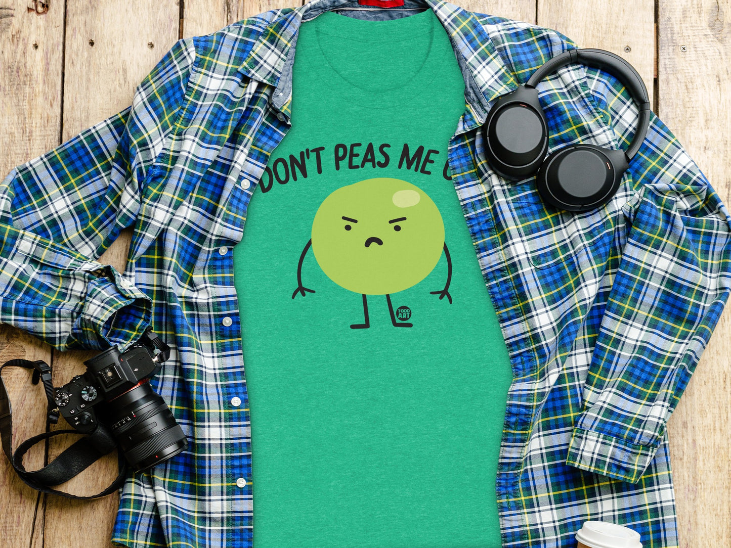 Hilarious Don't Peas Me T-Shirt for Casual Fun Outfits