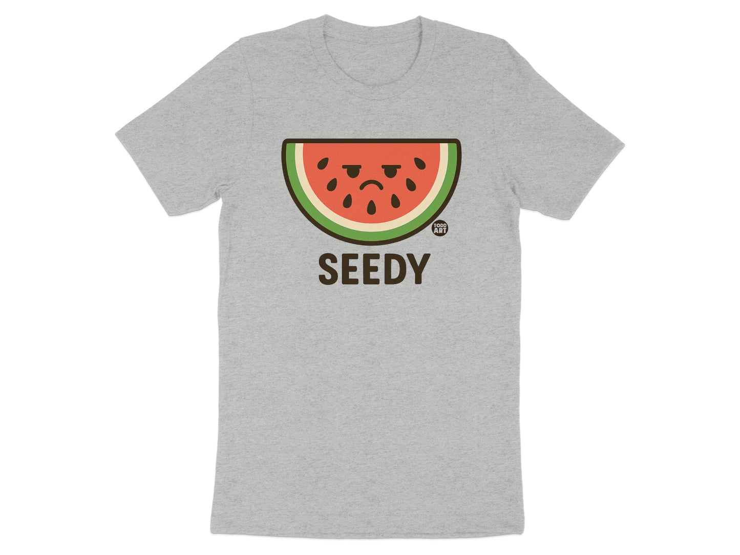 Seedy Funny Watermelon Graphic Tee Shirt product