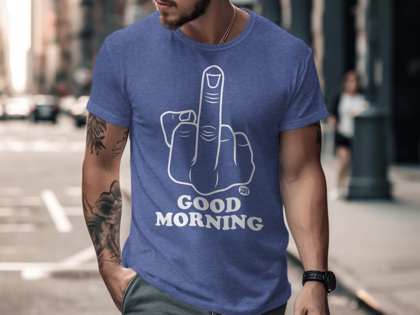 Good Morning Gesture Casual Wear T-shirt product type