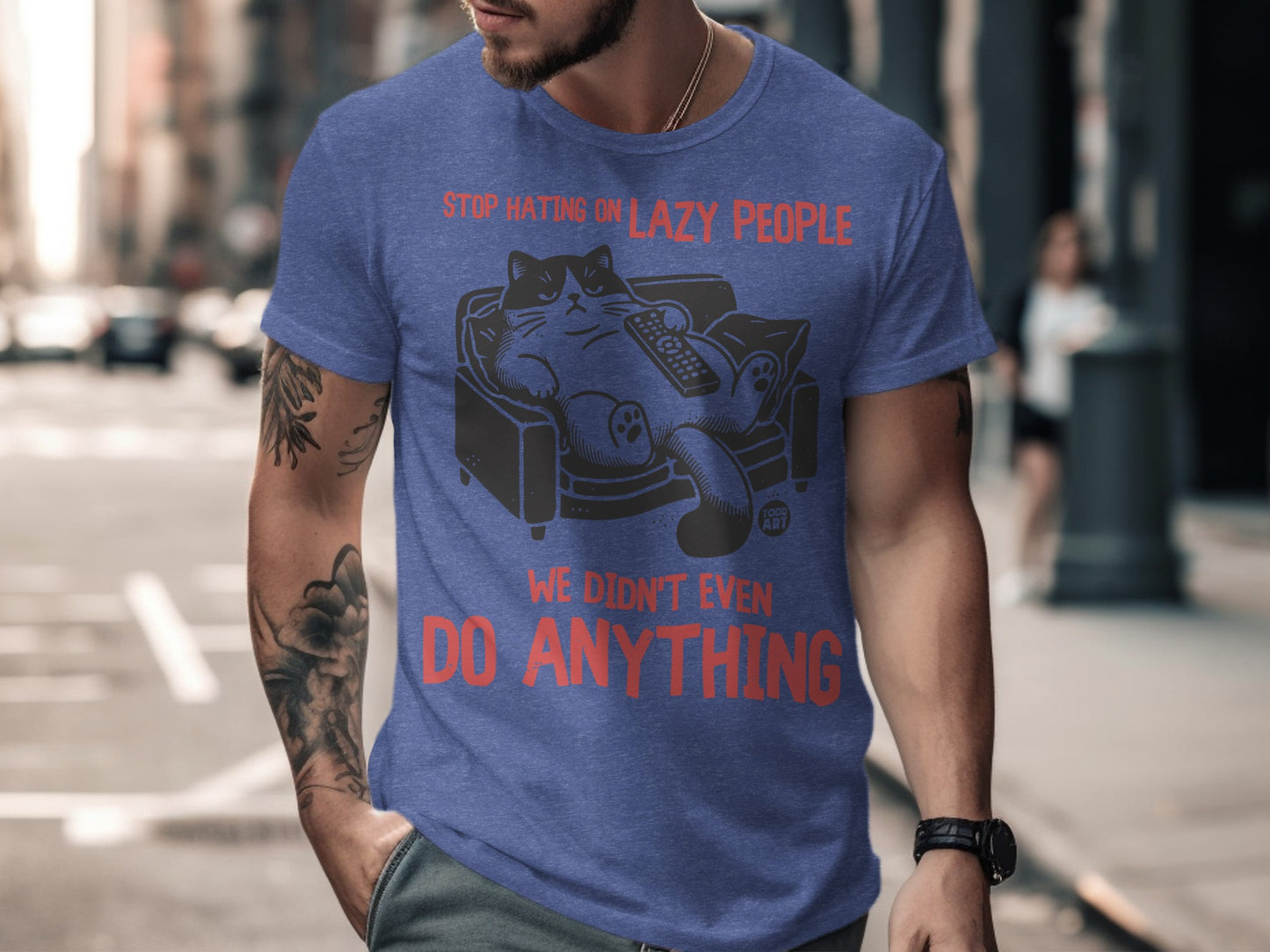 Stop Hating on Lazy People Funny Shirt product type