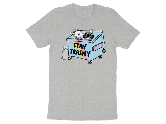 Stay Trashy with Adorable Animals Graphic T-shirt