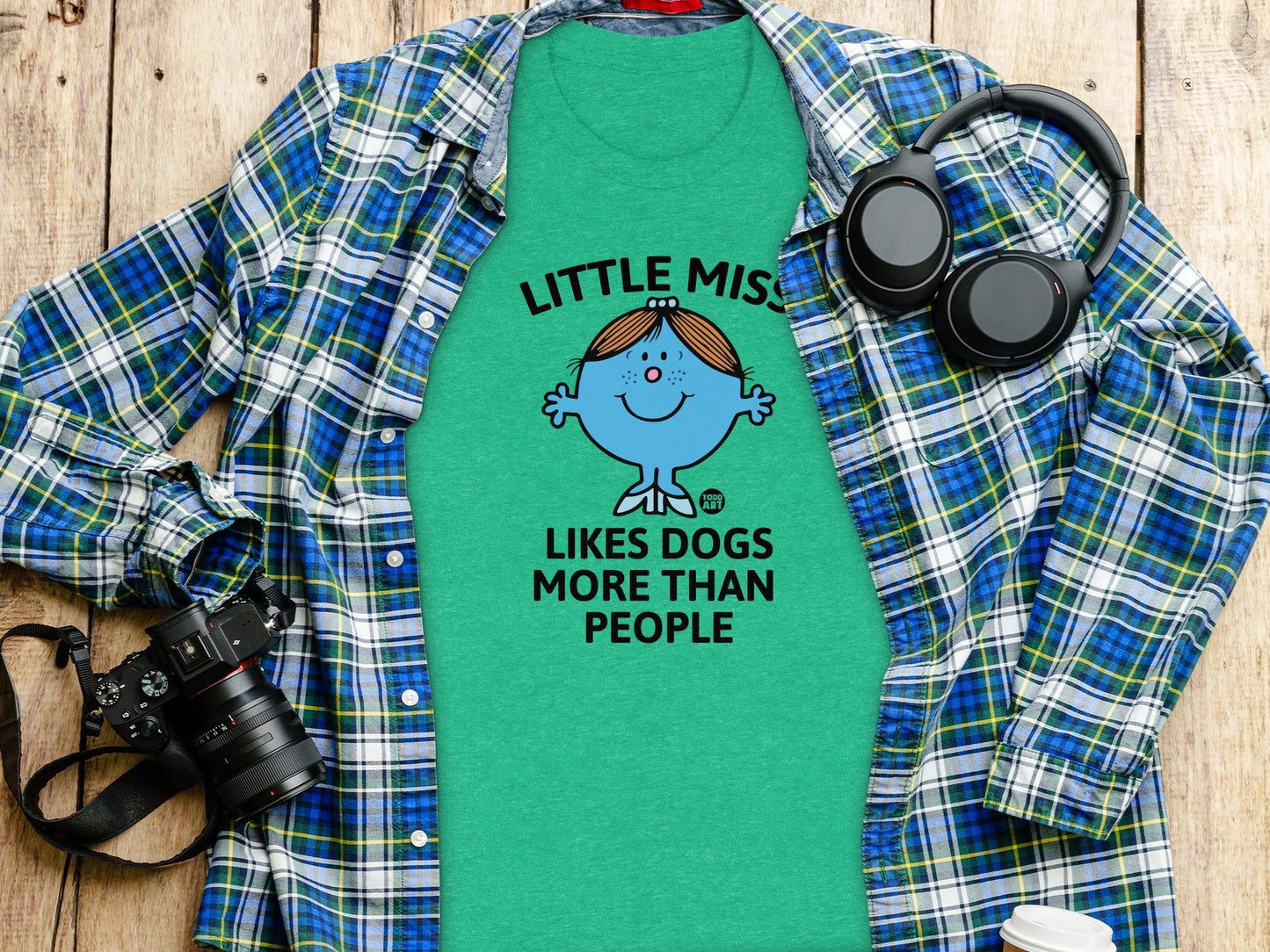 Little Miss Likes Dogs More Than People shirt