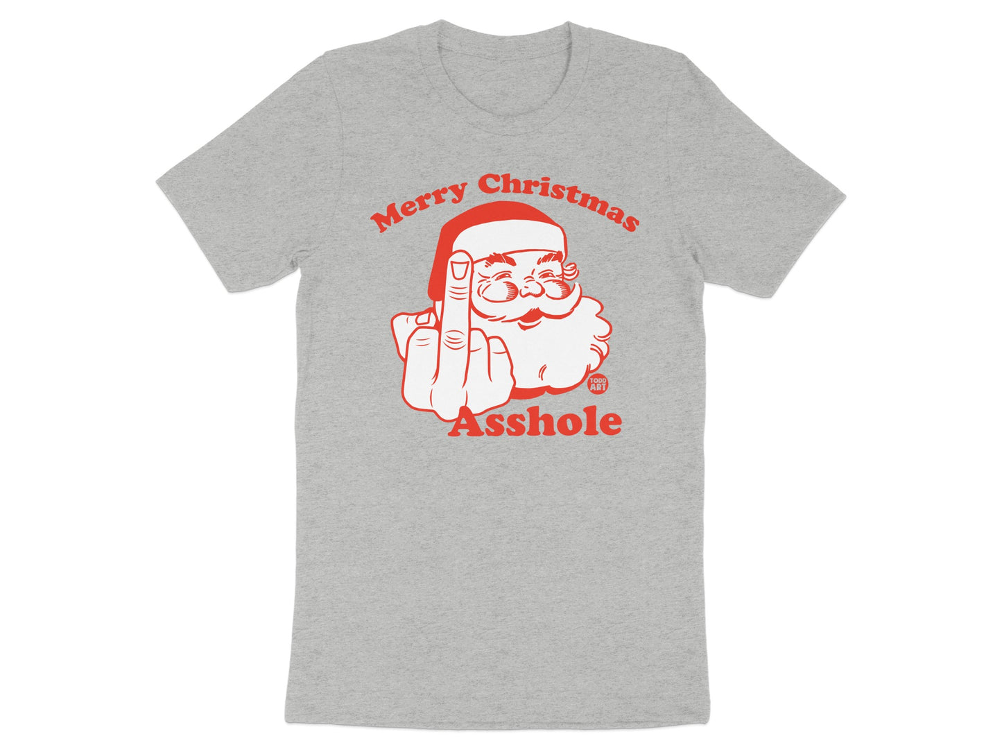 Merry Christmas Asshole Graphic T-Shirt product
