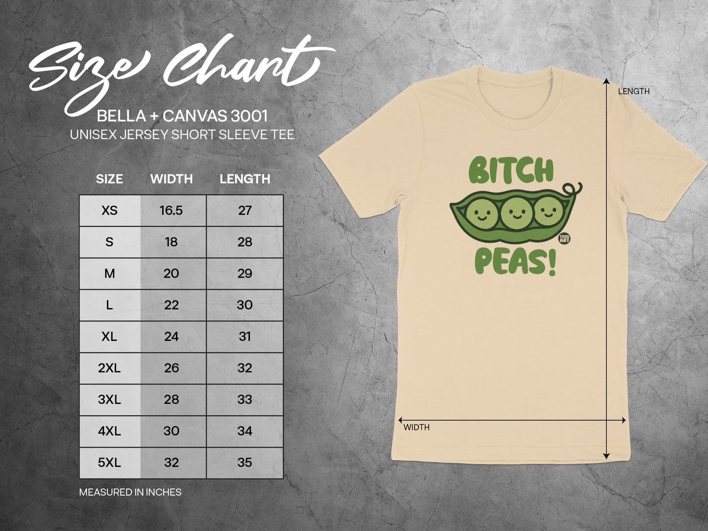 Bitch Peas Unisex Jersey Short Sleeve Shirt product
