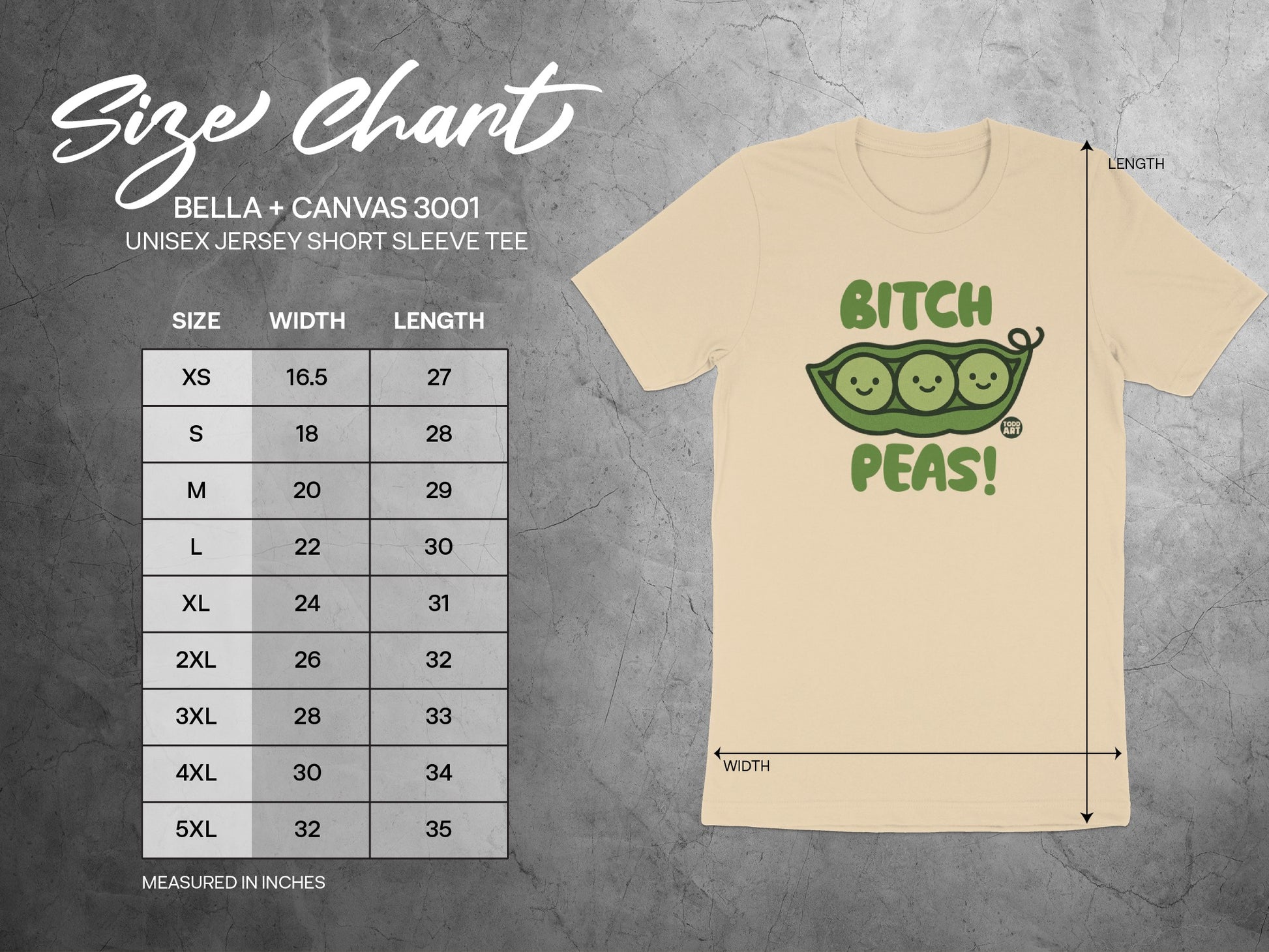 Bitch Peas Unisex Jersey Short Sleeve Shirt product