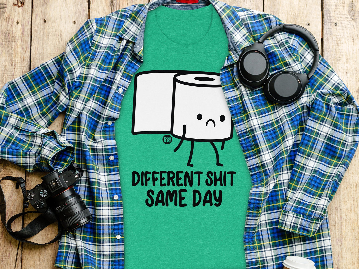 Different Shit Same Day Graphic Apparel