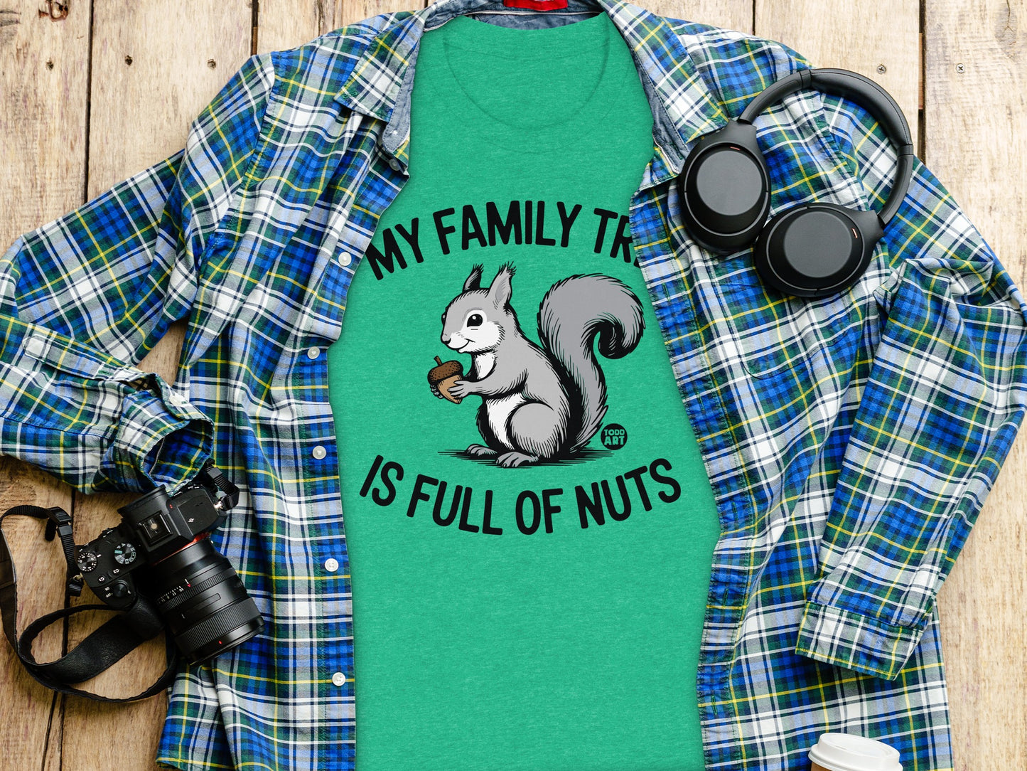 My Family Tree Is Full of Nuts Graphic T-Shirt