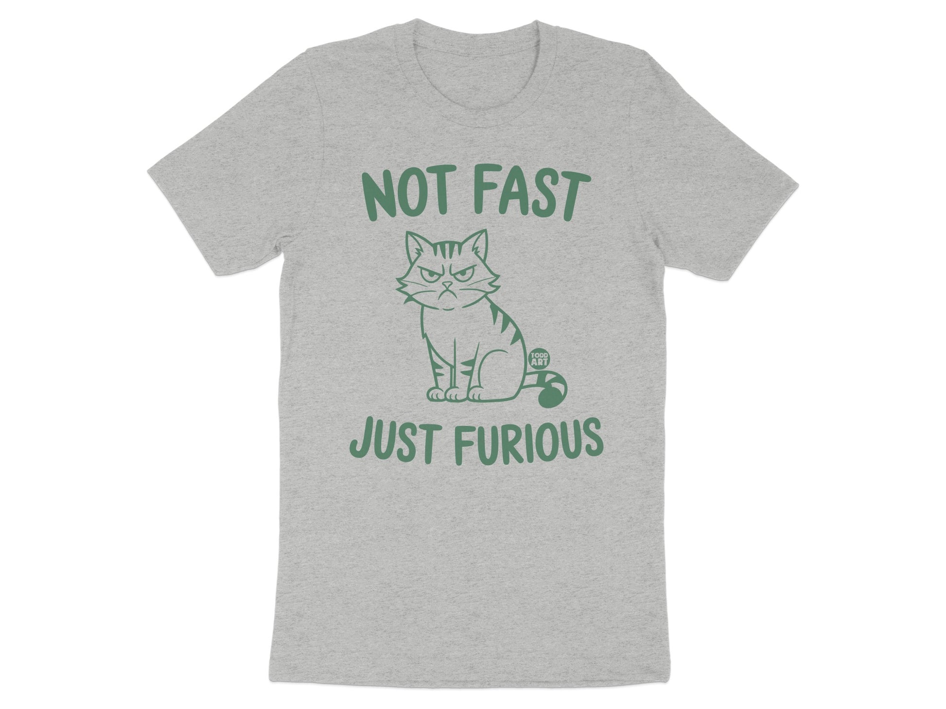 Not Fast Just Furious Cat Graphic T-shirt product