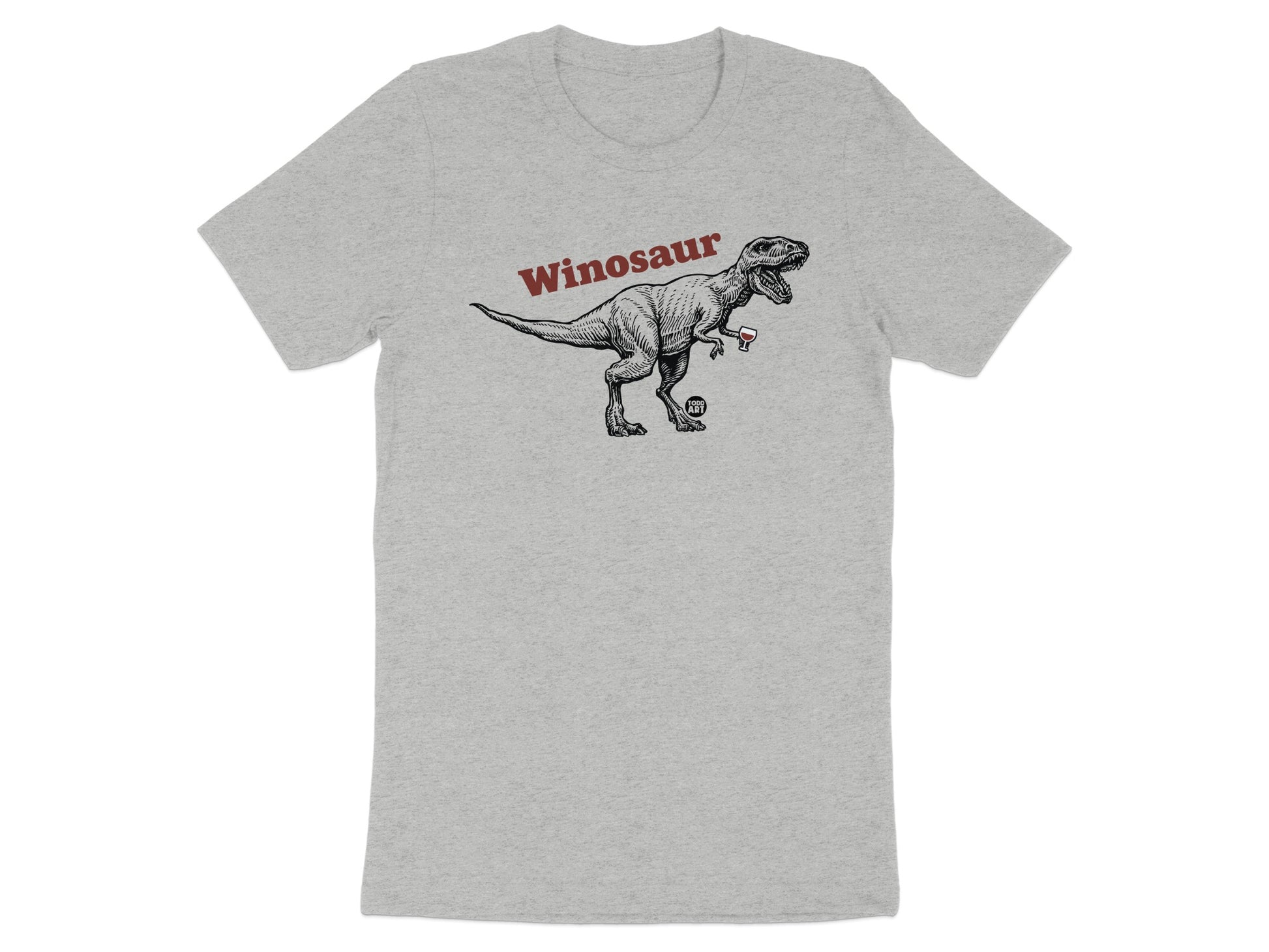 Winosaur T-Rex Graphic Funny Wine Lovers T-Shirt product type