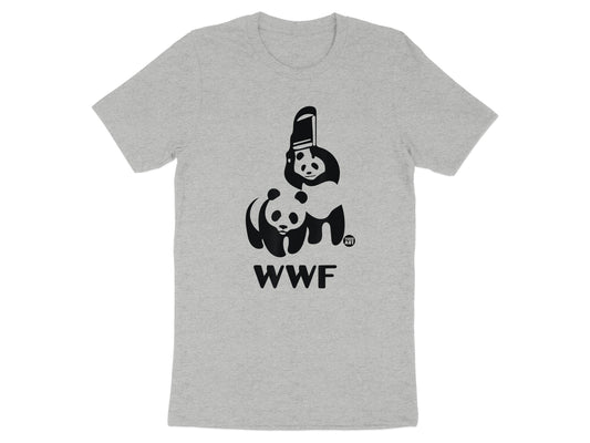 WWF Logo with Adorable Panda Design T-Shirt