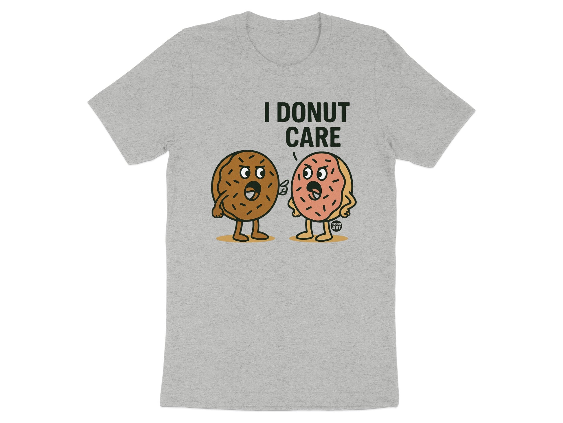 I Donut Care Graphic Printed T Shirt product