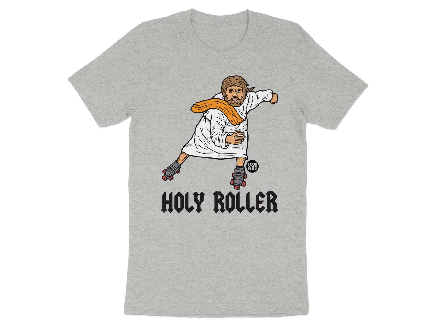 Holy Roller Retro Roller Skating Graphic T-Shirt product