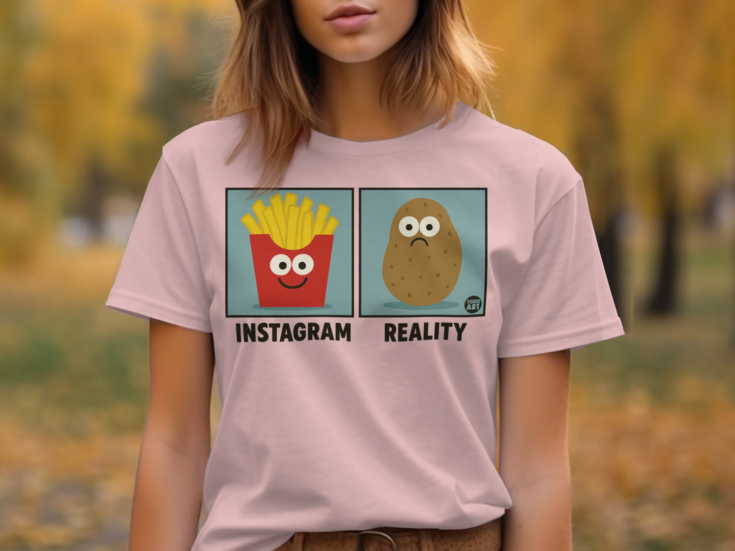 Funny Instagram Reality T-Shirt product type