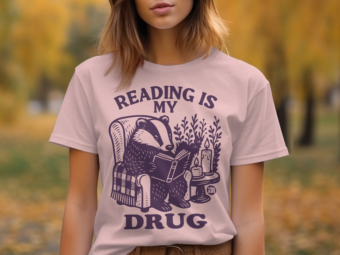 Reading is My Drug Funny Teddy Bear Product