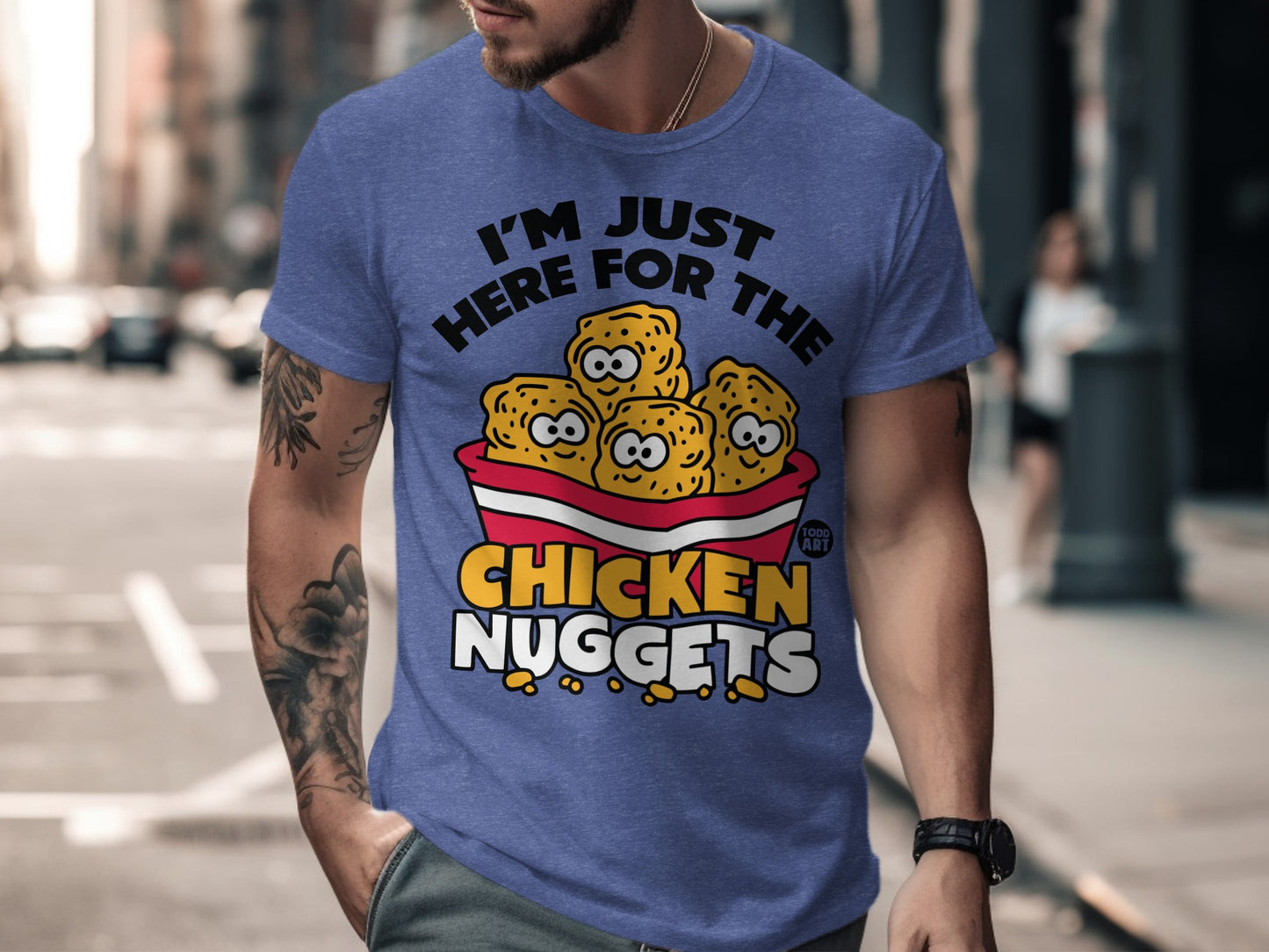 I'm Just Here For The Chicken Nuggets Shirt product type