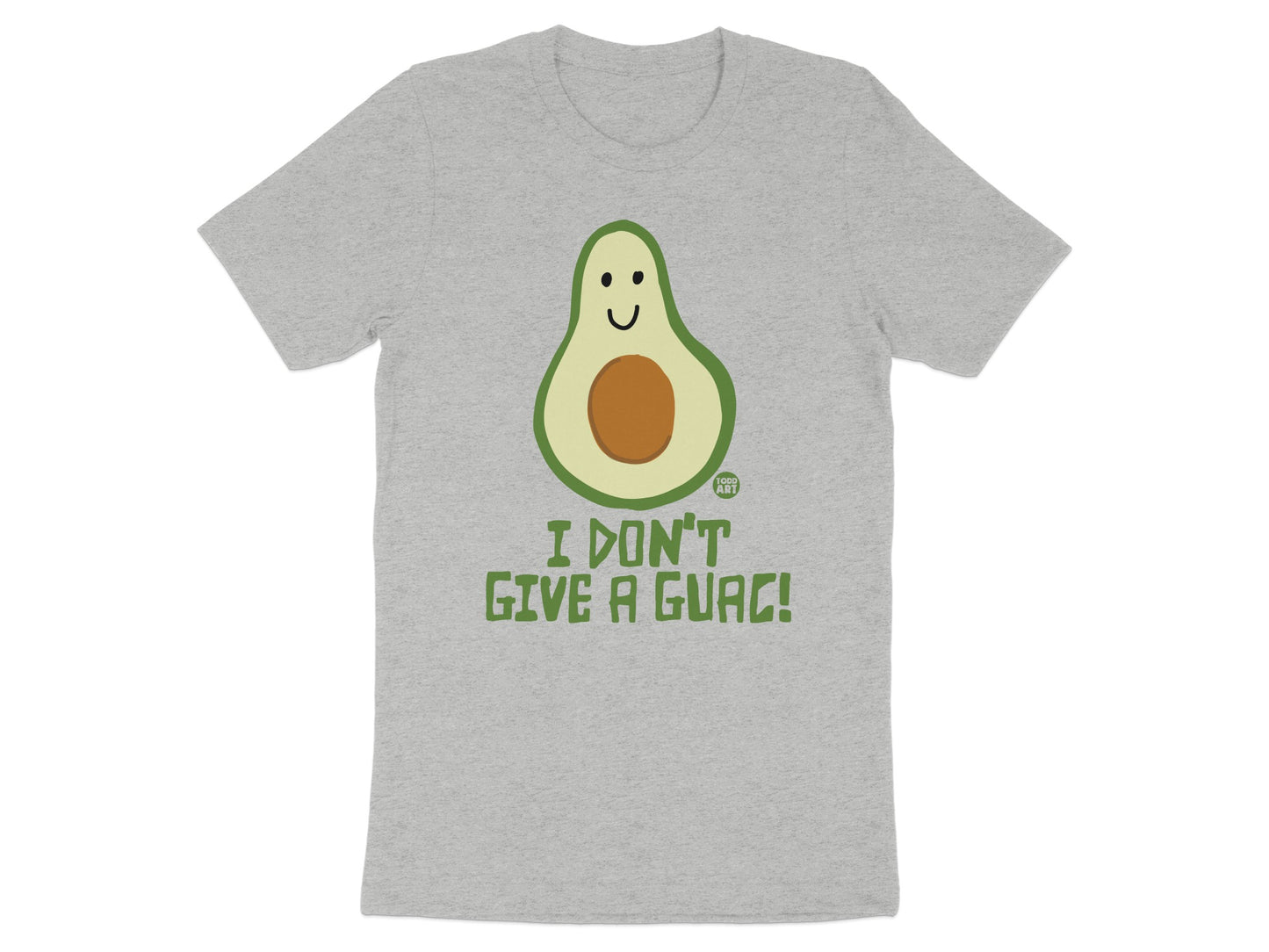 I Don't Give A Guac Avocado Design Graphic T-Shirt