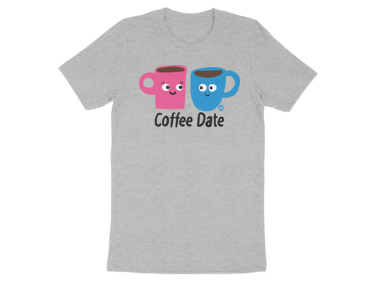 Coffee Date Graphic T-Shirt with Cute Mug Design product type