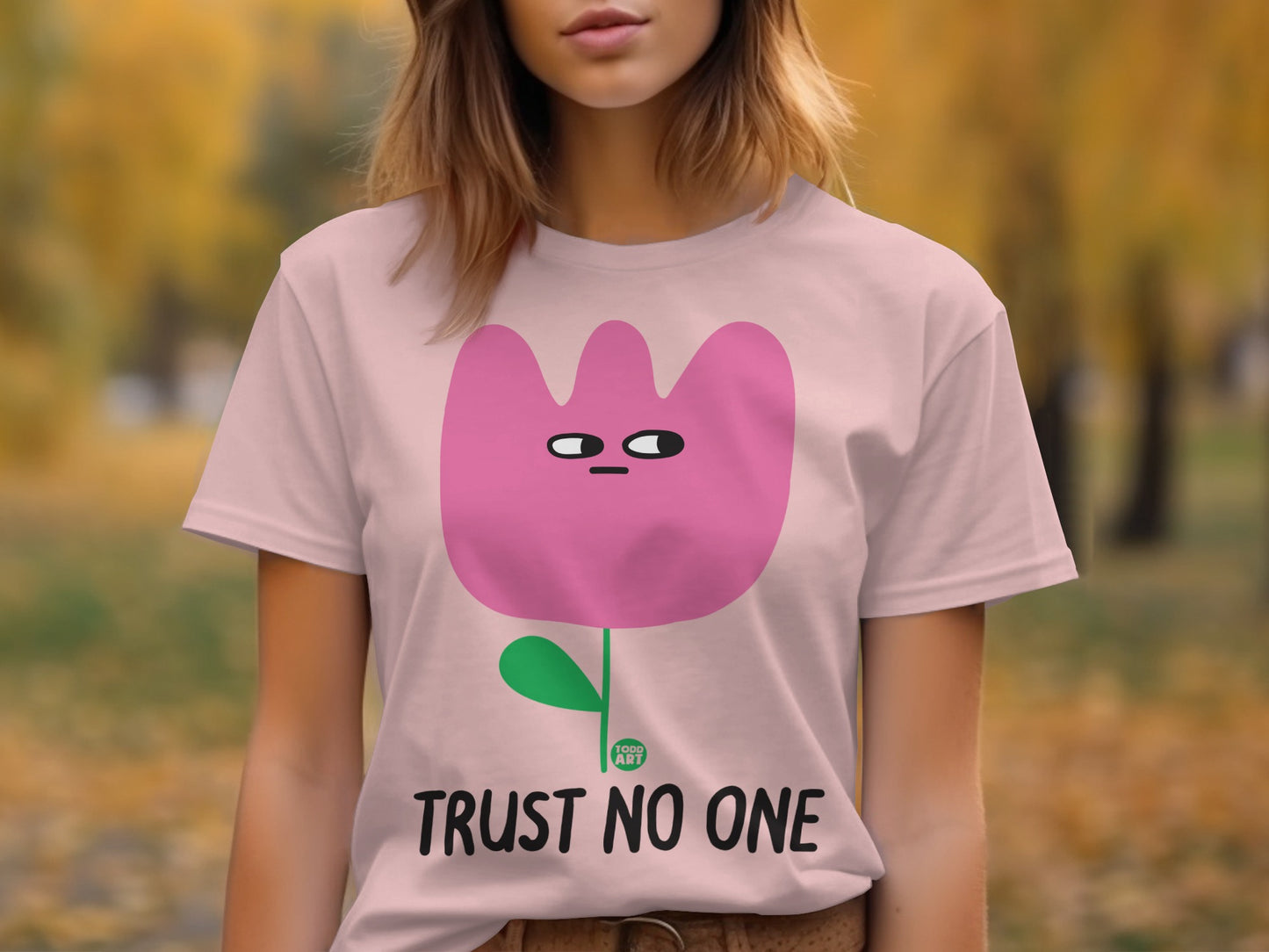 Trust No One Graphic T-Shirt Product
