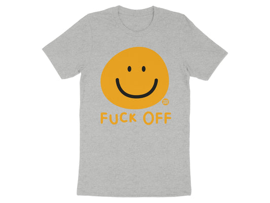 Smiling Face Fuck Off Graphic Print T-Shirt product type