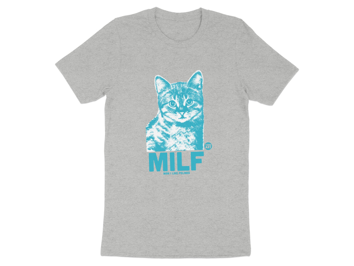 MILF Meme Funny Cat Print Graphic T-Shirt product