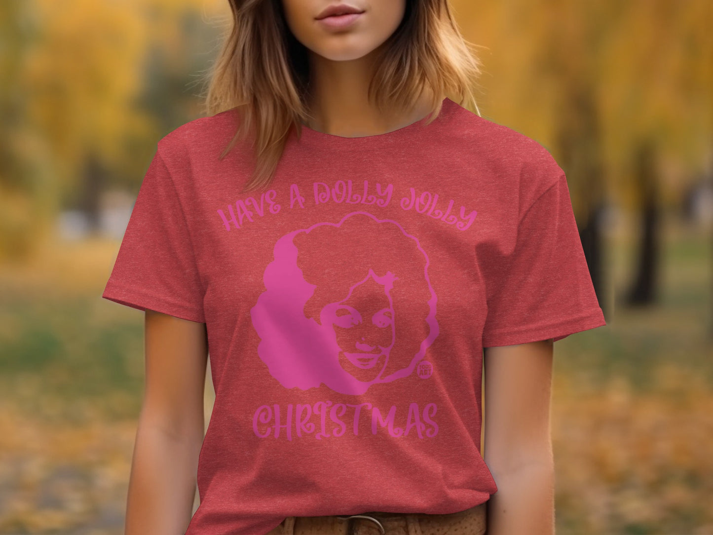 Have a Dolly Jolly Christmas Graphic T-Shirt