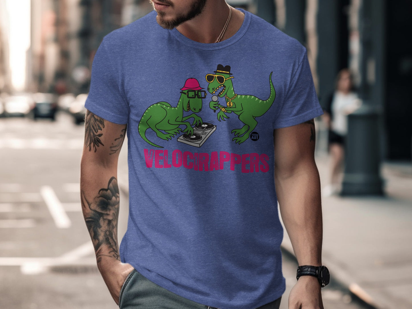 Velocirappers T Rex Dinosaurs Graphic T Shirt product