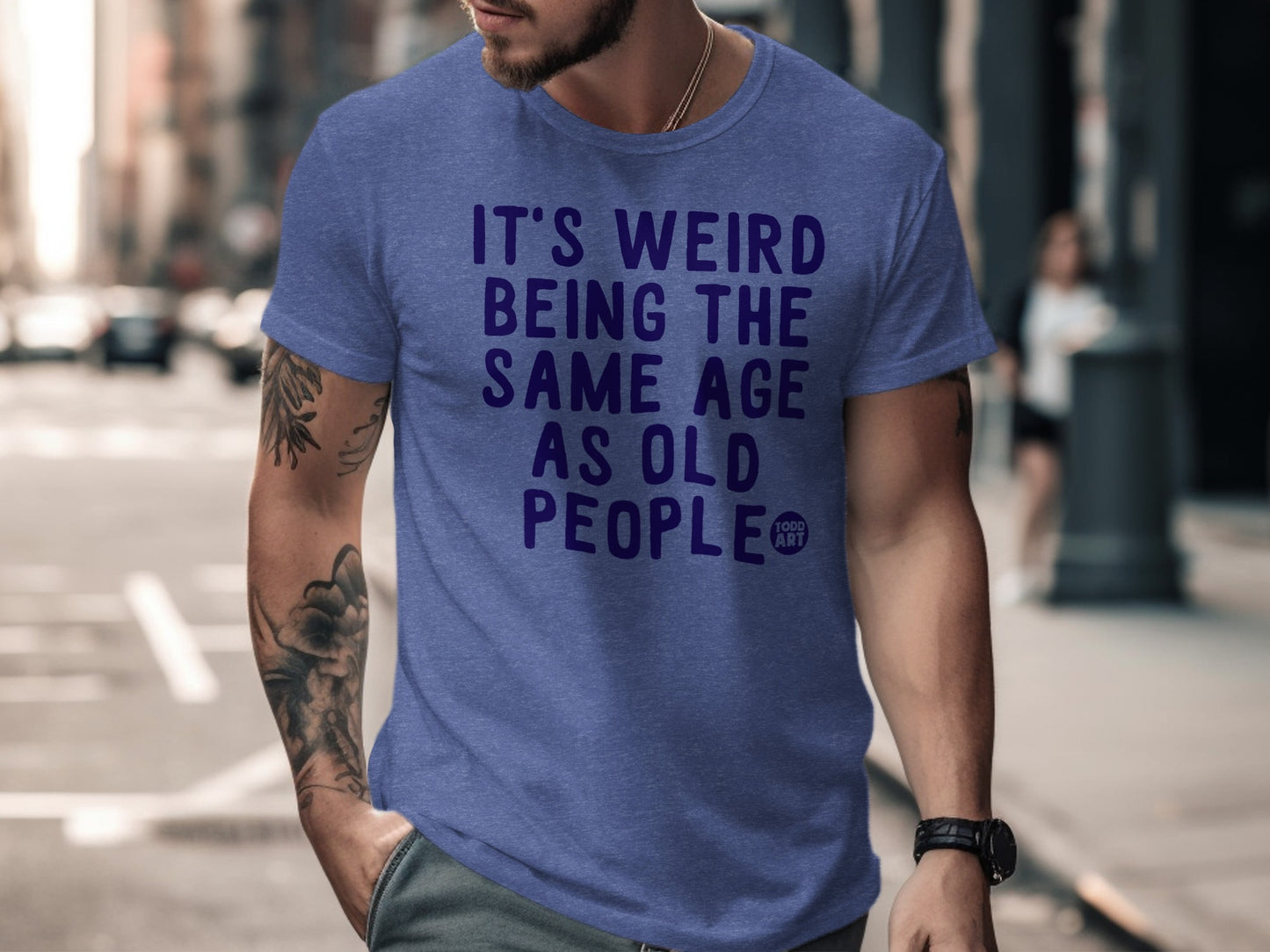 It's Weird Being The Same Age As Old People shirt product