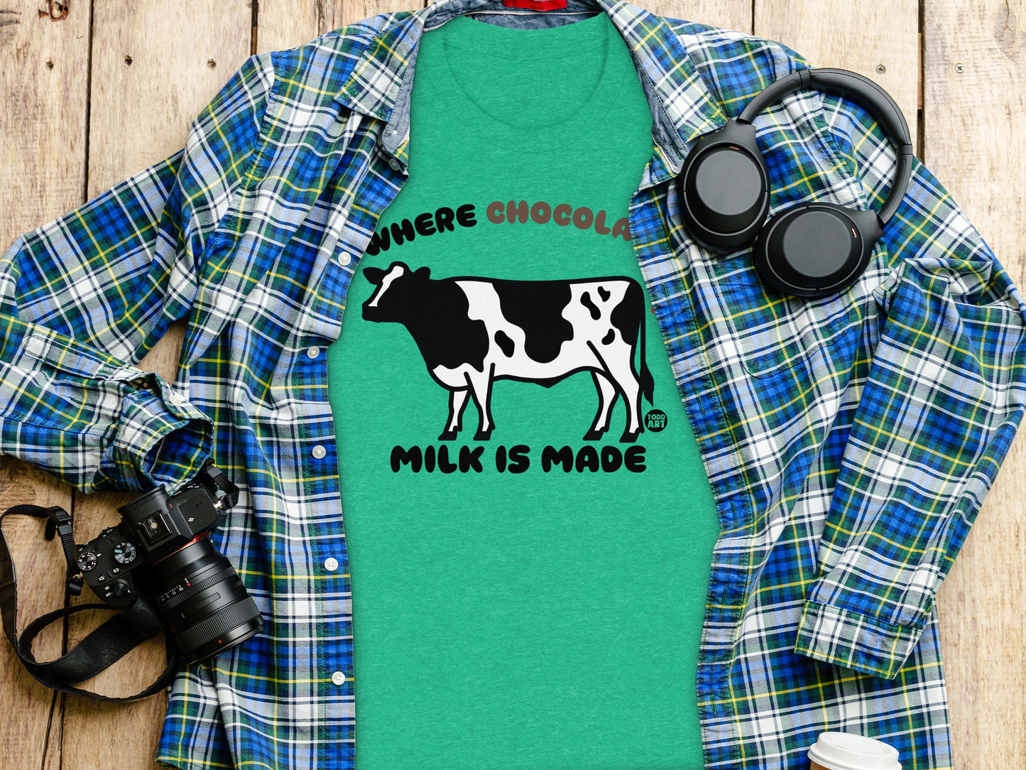 Funny Where Chocolate Milk is Made T-Shirt product type