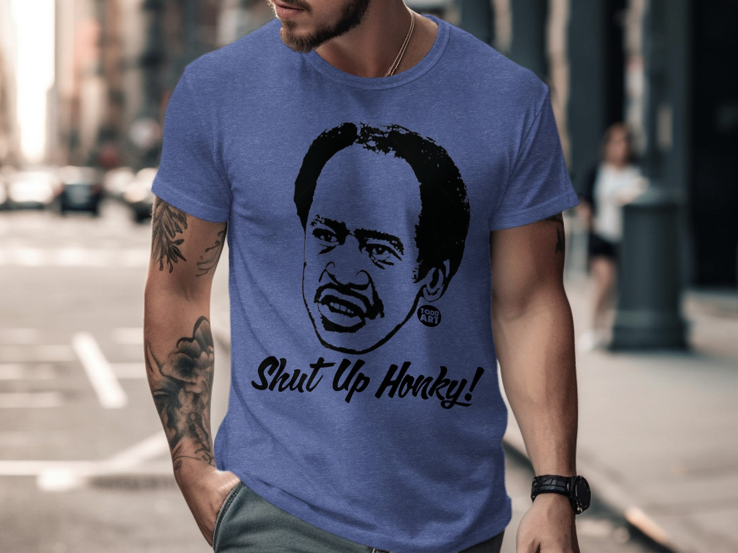 Shut Up Honky Statement Graphic T-Shirt
