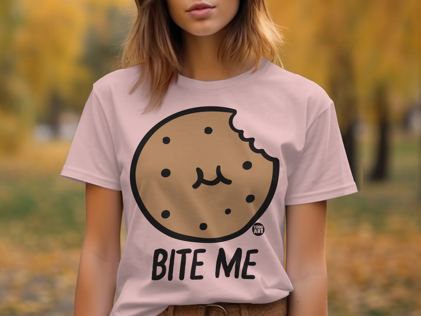 Bite Me Cookie Graphic Tee Short Sleeve product