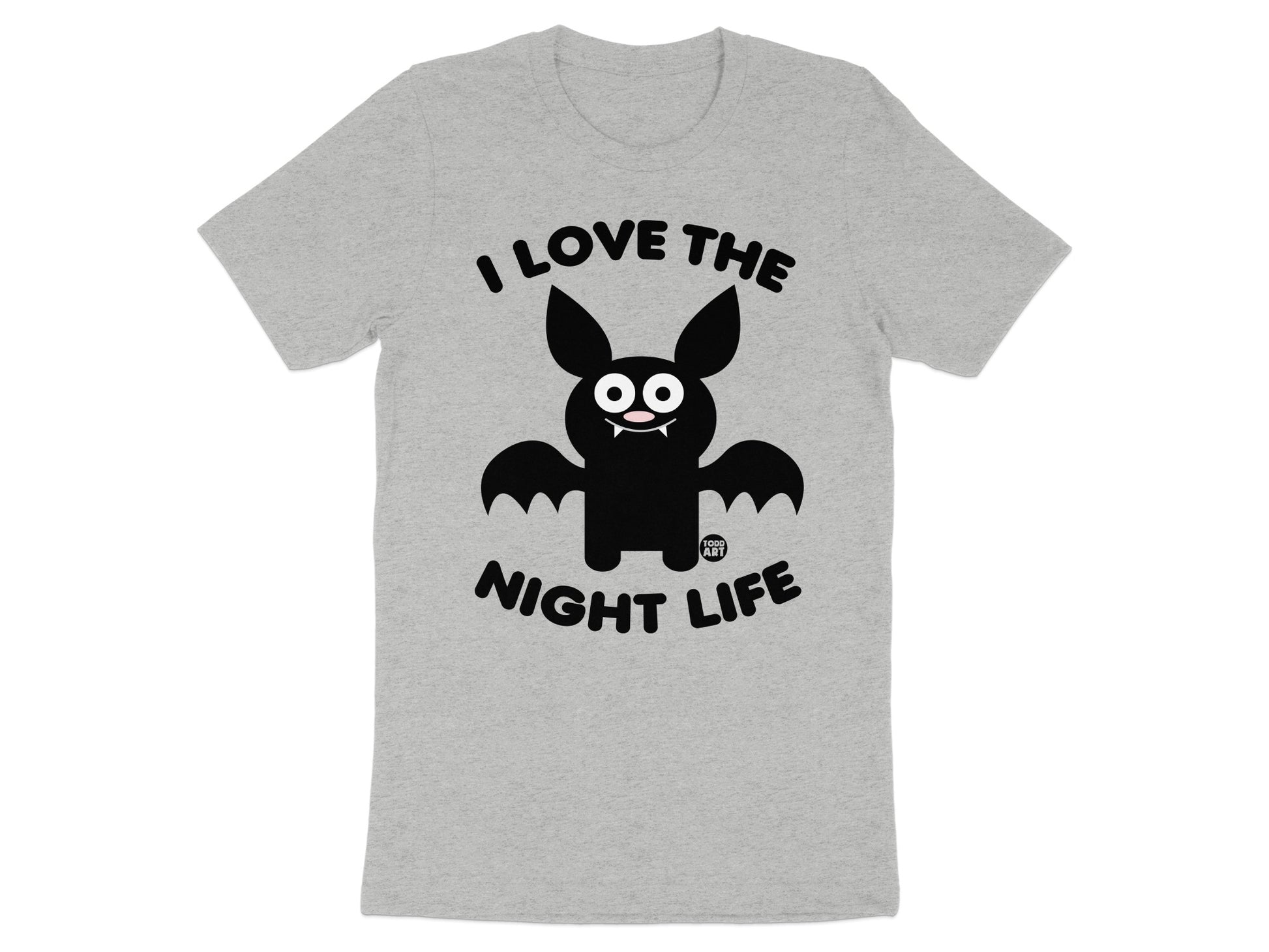 I Love the Night Life Bat Themed T-Shirt product