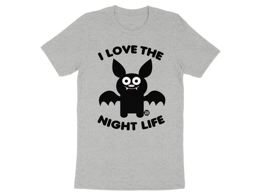 I Love the Night Life Bat Themed T-Shirt product