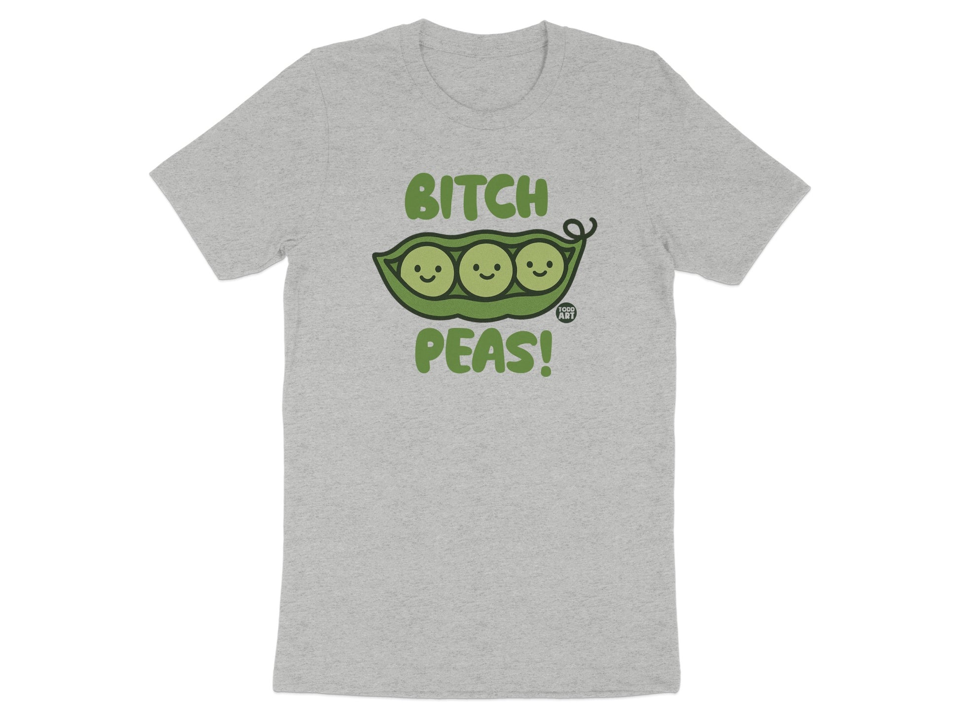 Bitch Peas Funny Graphic T-Shirt for Casual Wear