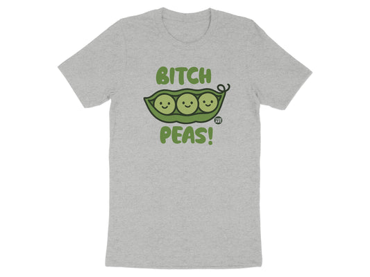 Bitch Peas Funny Graphic T-Shirt for Casual Wear