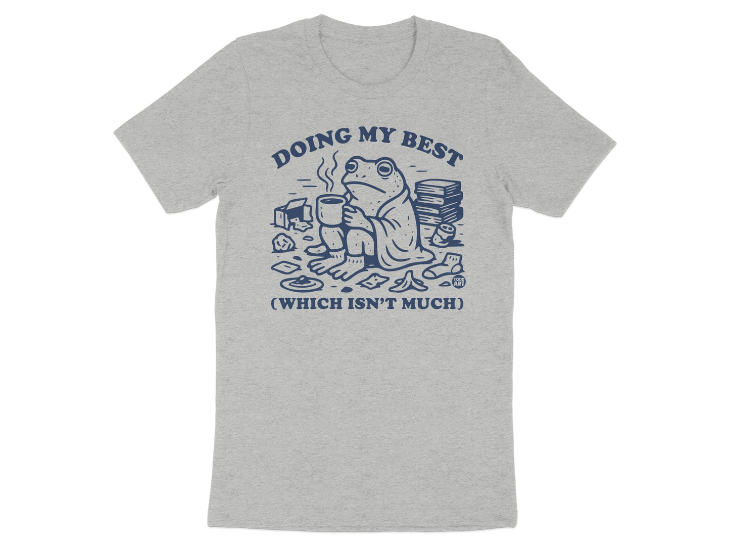 Doing My Best Frog Graphic T Shirt product type