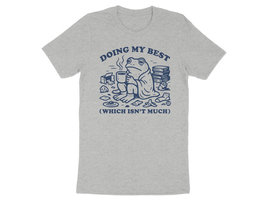 Doing My Best Frog Graphic T Shirt product type
