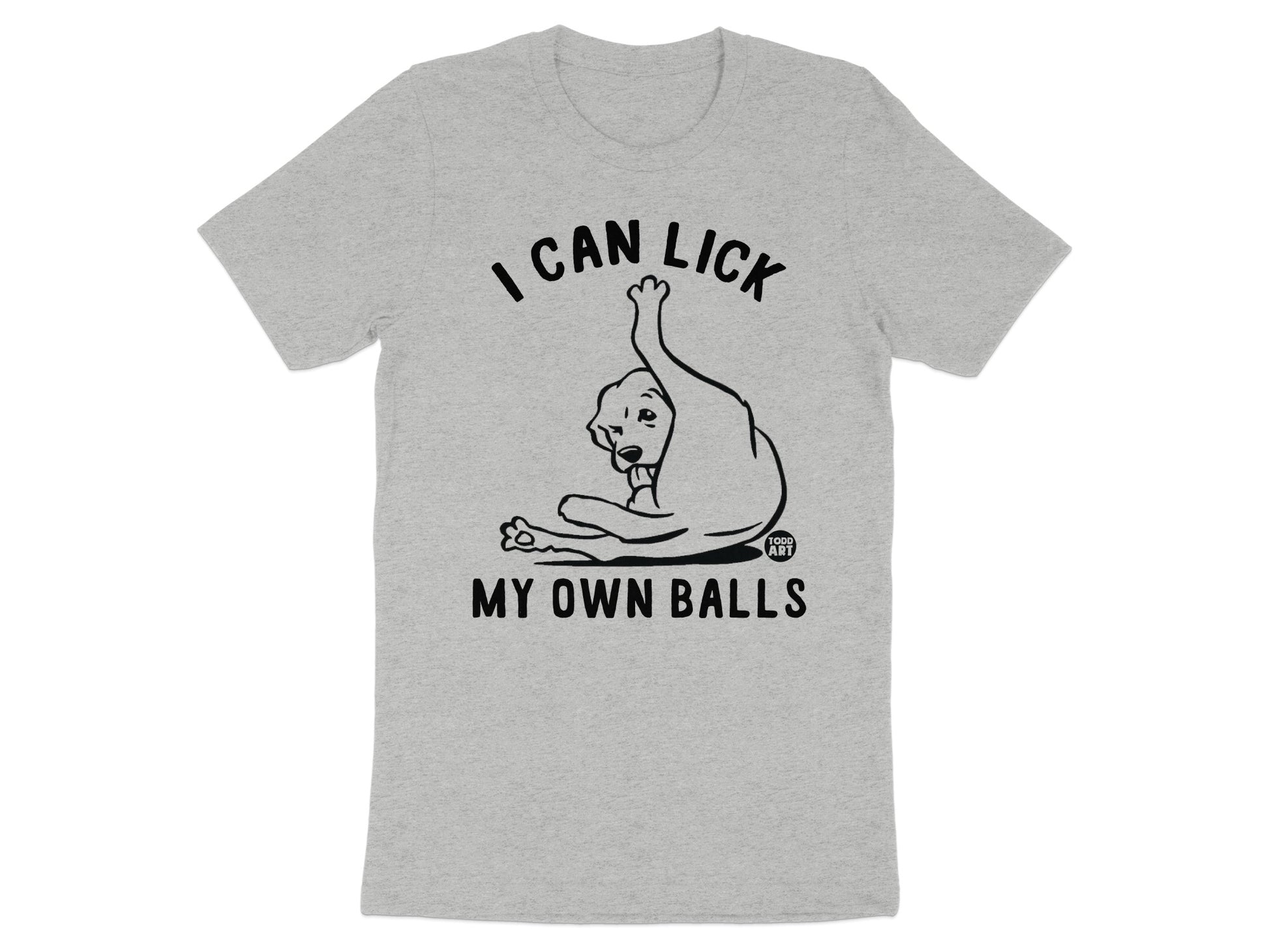 I Can Lick My Own Balls Humorous Graphic T-Shirt product