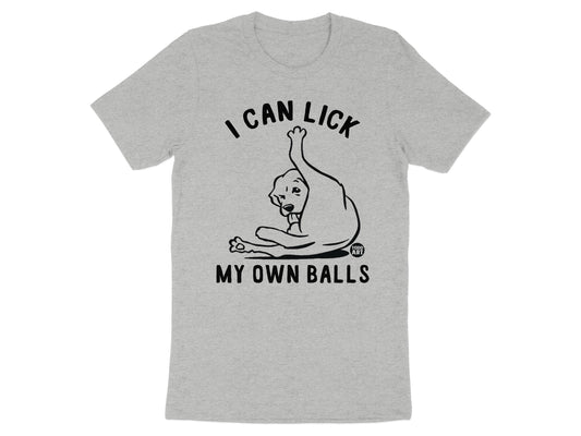 I Can Lick My Own Balls Humorous Graphic T-Shirt product