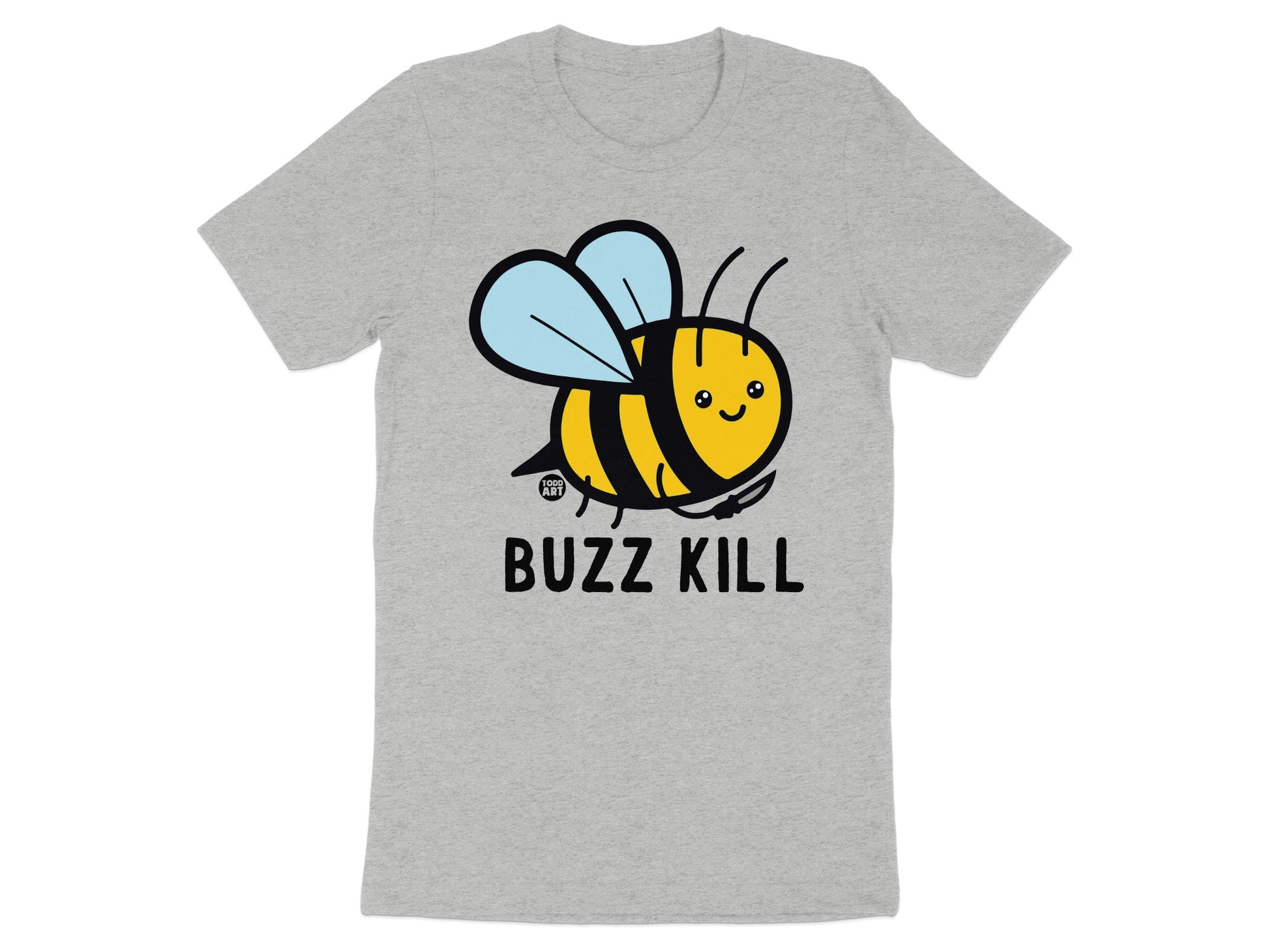 Buzz Kill Graphic Bee Design T-Shirt product type