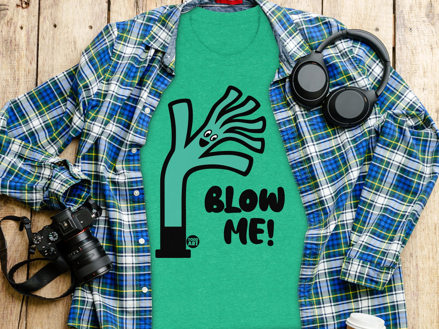 Blow Me Graphic T-Shirt Fun and Quirky Apparel product