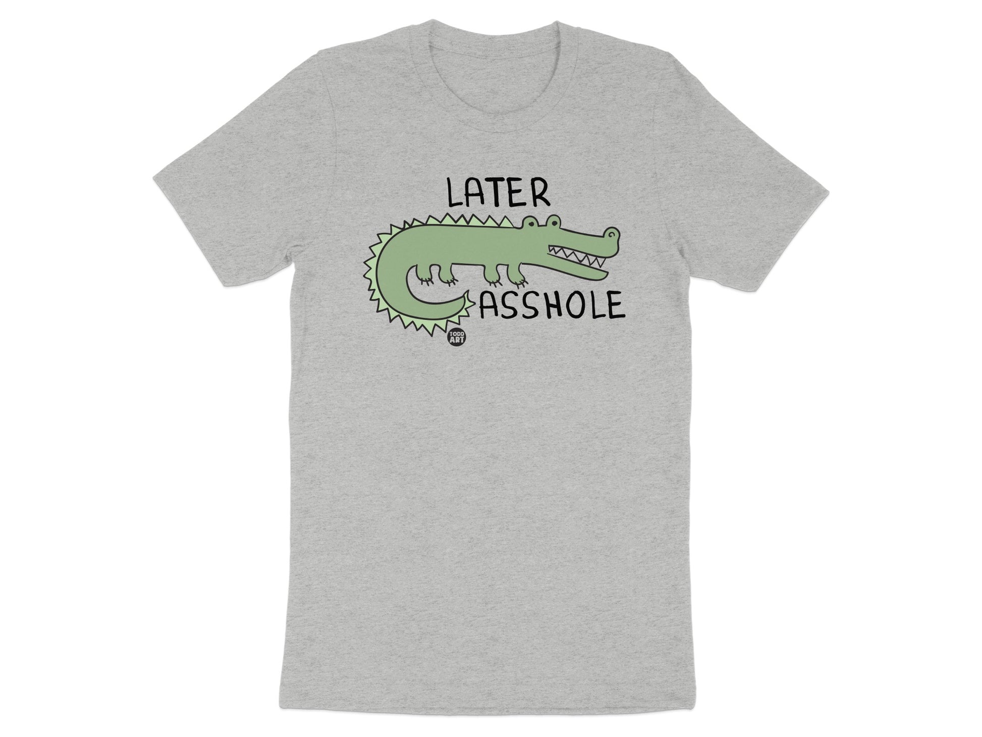 Later Alligator Funny Graphic Tee Shirt