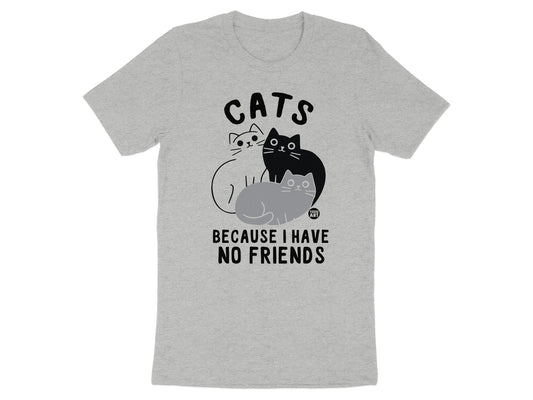 Funny Cats Graphic T-Shirt With Humorous Saying product type