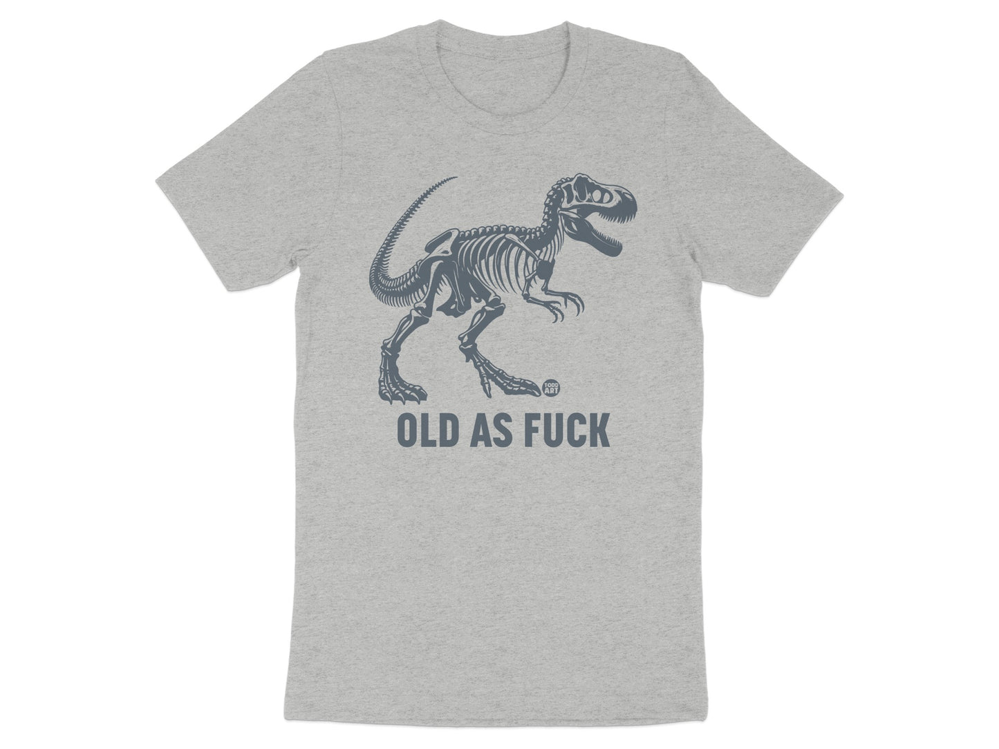 Funny Dinosaur Graphic Old As Fuck T-Shirt product